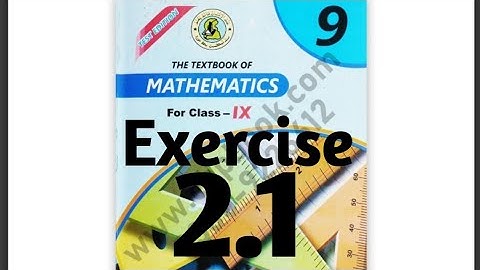 Exercise 2.1 Math class 9 Unit 2 Logarithms || Sindh textbook board