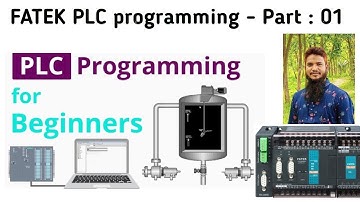 PLC programming winproladder Part   01 Fatek PLC. #industrialautomation #plc #automationbasics