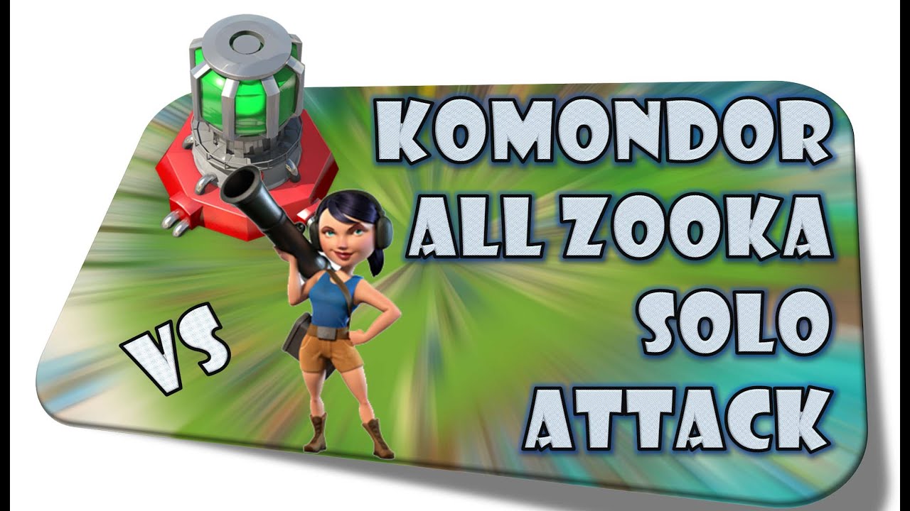 Komondor solo attack | All Zooka Takedown | 109 Force Points | Operation Stronghold #1