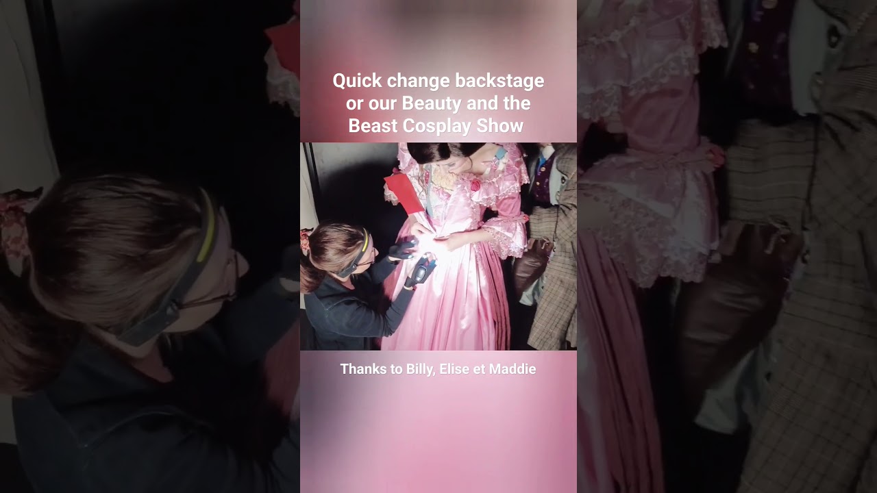 #quickchange #behindthescenes #backstage #cosplay #disney #handmade