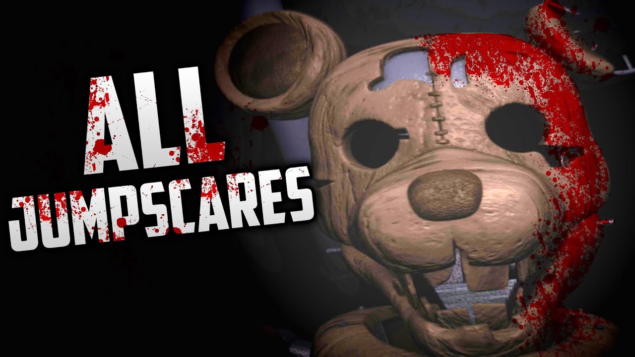 Five Nights at Candy's 3 ALL JUMPSCARES 