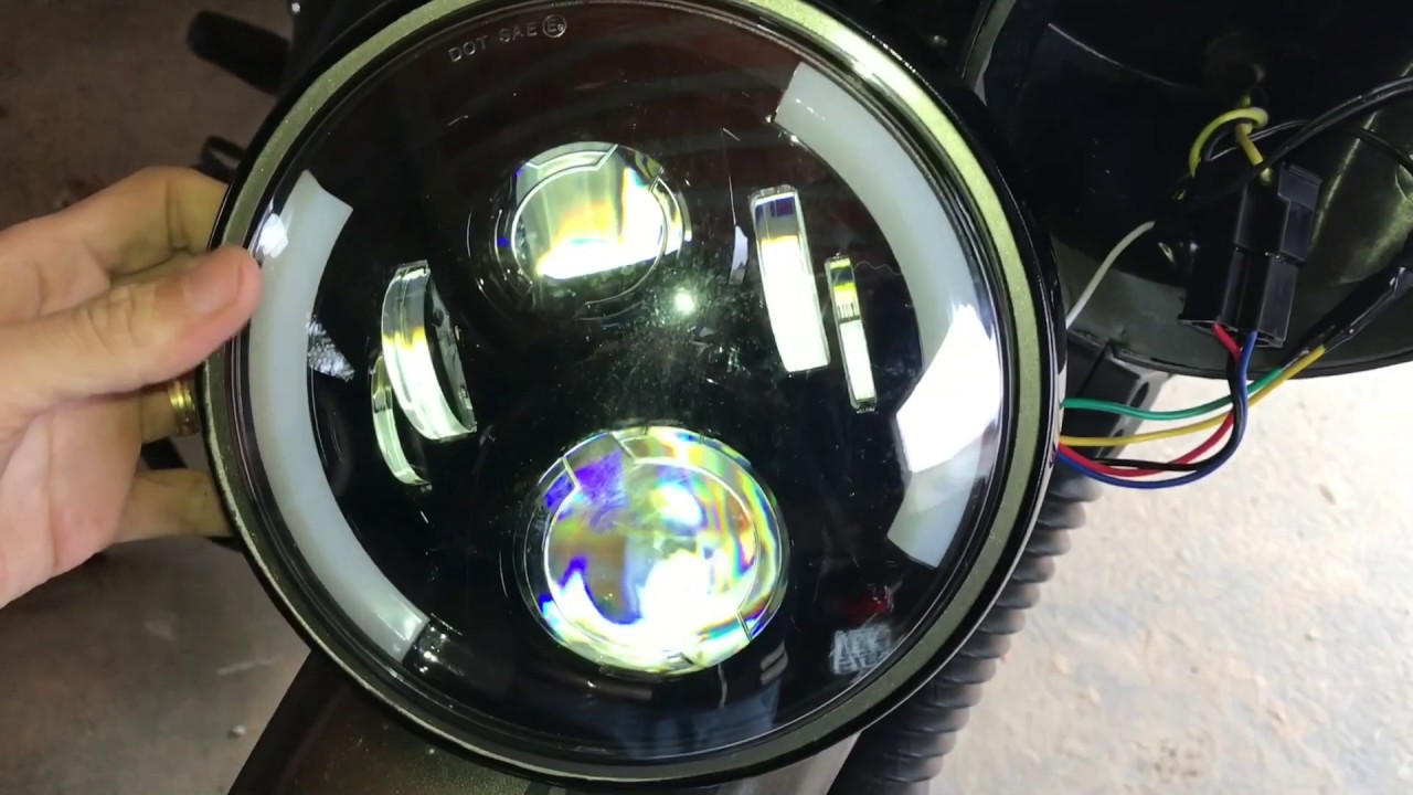 Como instalar Farol Led - Royal Enfield Himalayan