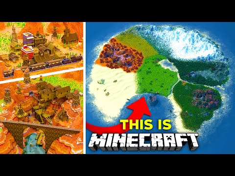 I Spent 2021 Upgrading EVERYTHING In Minecraft – The ULTIMATE Survival World!