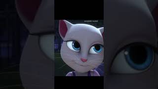 Talking Tom and Angela Aku Sayang challenge Dancing Dance TikTok #Shorts