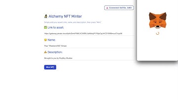 NFT Minter Tutorial Demo
