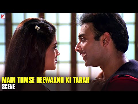 Main Tumse Deewaano Ki Tarah | Scene | Mohabbatein | Uday Chopra, Shamita Shetty | Aditya Chopra