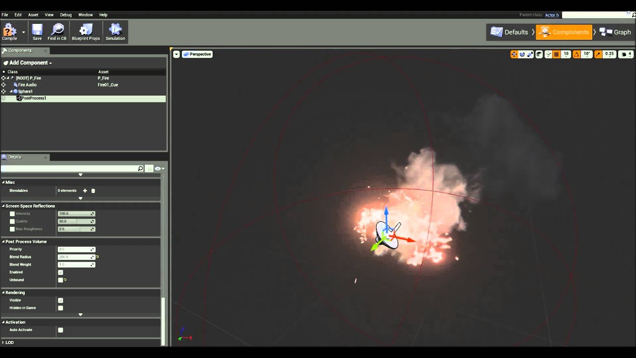 10 starter content particle systems