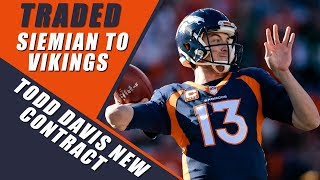 Broncos Trade Trevor Siemain to Vikings
