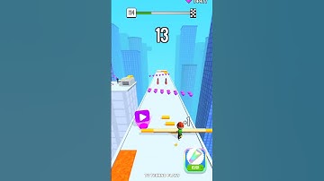 Roof Rails Lvl 114 Max Levels 😍 - To Close Failed To Win 😱😍#roofrails #shorts #gaming #games