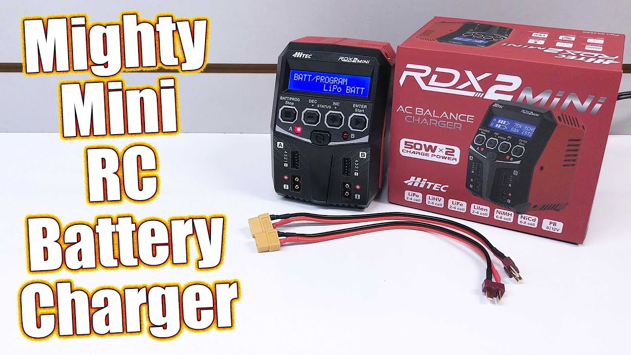 Chargeur Hitec RDX2 Pro High Power Dual Port AC/DC _ R-Models