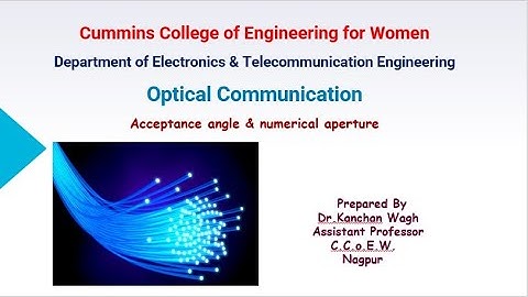 Numerical Aperture Derivation | OC | Engineering Physics 2 | OFC