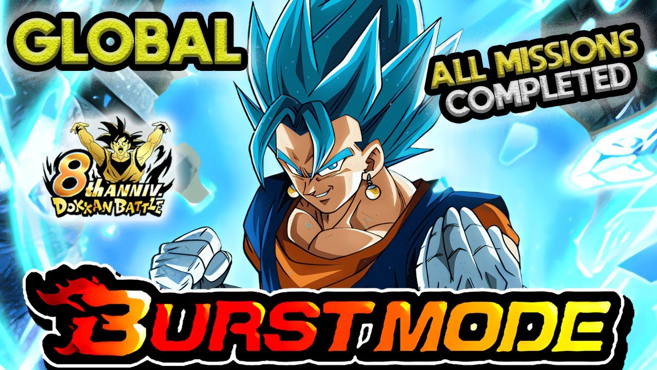 ALL MISSIONS! GLOBAL BURST MODE VS LR VEGITO BLUE DOKKAN EVENT! Dragon Ball Z Dokkan Battle