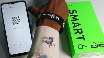 how to connect wifi QR code scanner in infinix smart 6