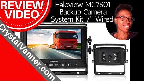 Review Video: Haloview MC7601 Backup Camera