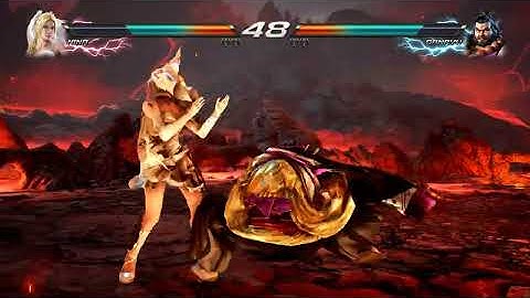 Tekken 7 | Nina 💥 Ganryu | CPU vs CPU AI vs AI