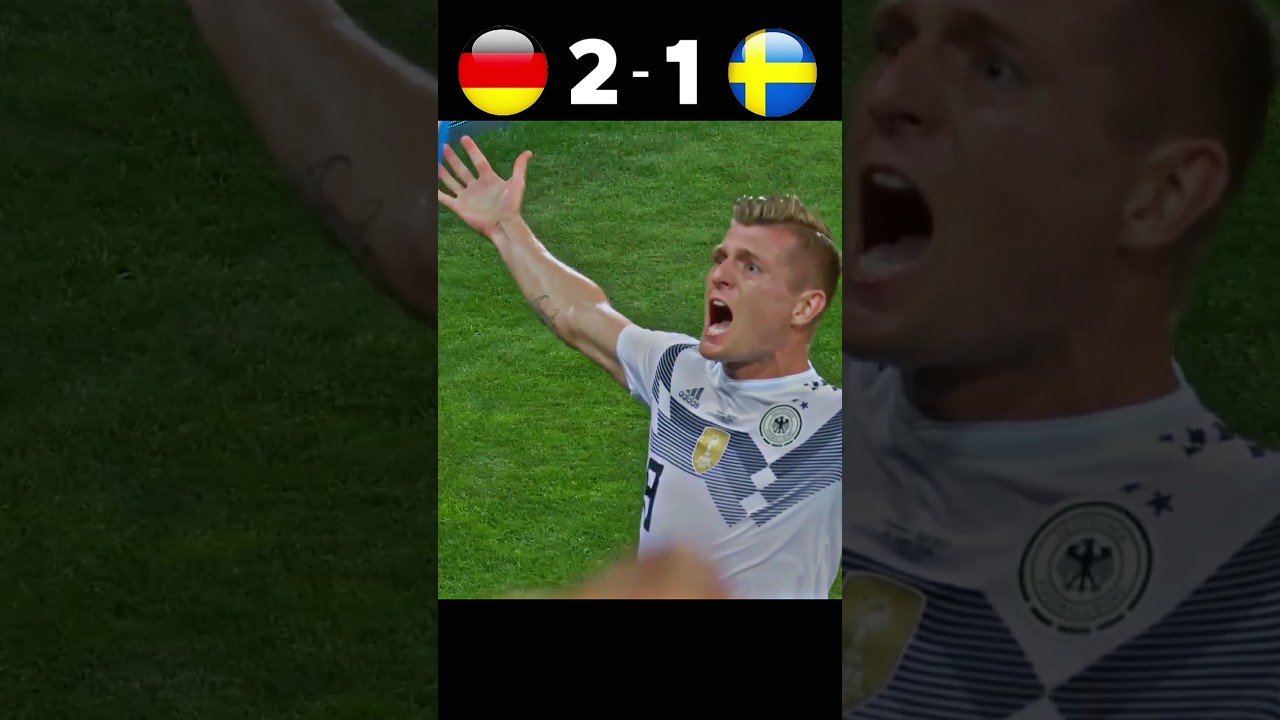 Germany vs Sweden World cup 2018