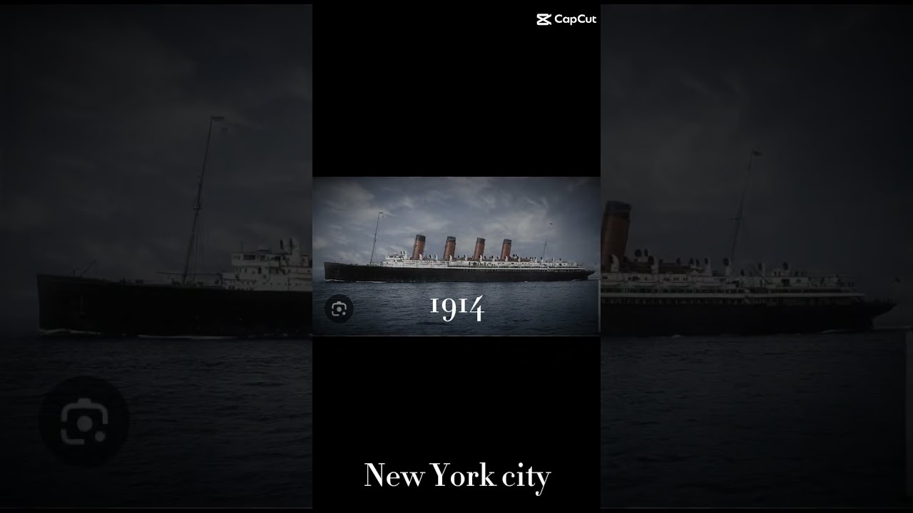 Evolution Of The RMS Mauretania Titanic Britannic Lusitania Oceanliner