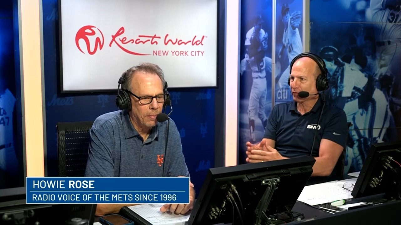 Legendary Crossover! Howie Rose Joins Gary Cohen in the SNY Booth!