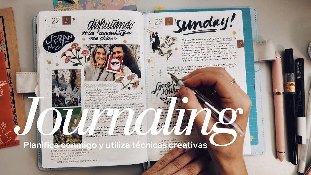 Hobonichi Cousin: Plan With Me Febrero 2025 | Ideas Creativas para Páginas Diarias