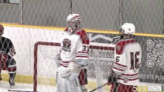 PJHL - Niagara Riverhawks vs Glanbrook Rangers