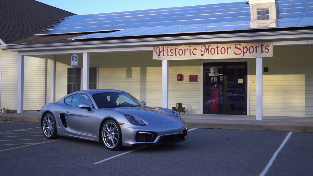 Spark ディーラー特注Porsche Cayman e シルバー2015年 Spark