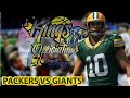 🔴LIVE - NFL - PACKERS VS GIANTS - HERE WE GO !!!!!