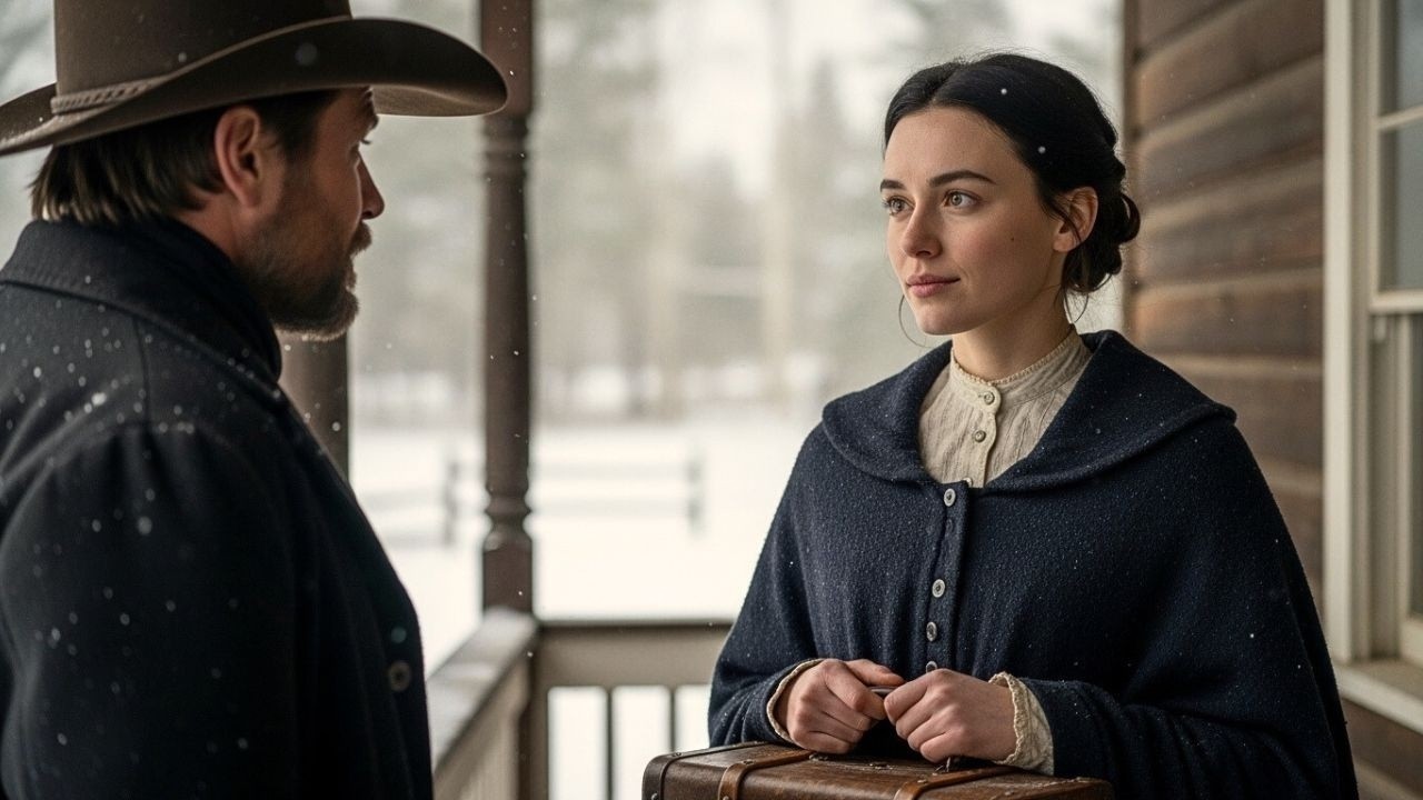 Pidió una novia por correo para Navidad y su gran talento oculto rescató aquel rancho en ruinas