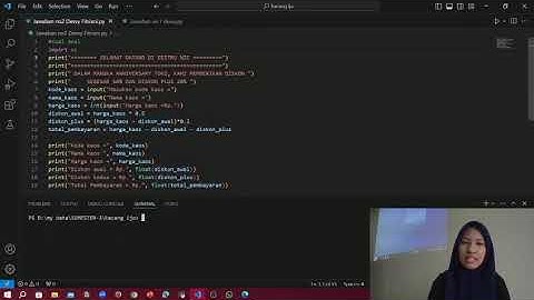Pembahasan Soal Quiz Dasar Dasar Pemrograman || Tugas