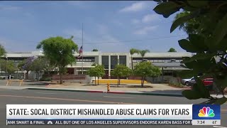 State finds SoCal school district mishandled abuse claims