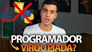 YouTube thumbnail: O mercado de TI virou piada