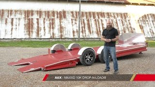 Bagged Car Trailer - A6X DROP-N-LOAD® by MAXXD Trailers Bagged Car Trailer - A6X DROP-N-LOAD® by MAXXD Trailers