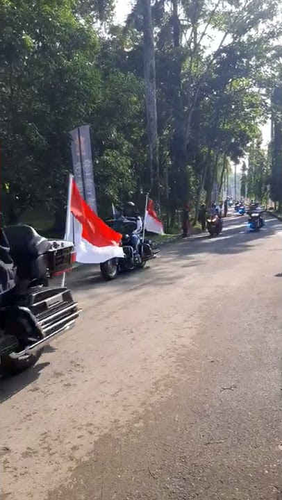 Konvoi Moge HDCI Banyumas Raya Mendoan Ride Tritih Golf Cilacap