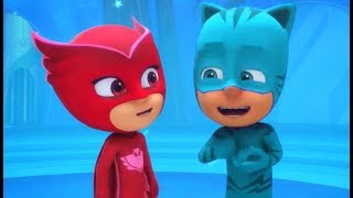 Heroes en Pijamas  Pj Masks  El Juego de las Banderas  Caricaturas para niños