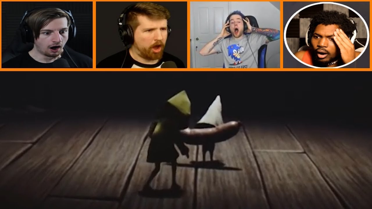 Let's Players Reaction To Six Eating A Nome | Little Nightmares