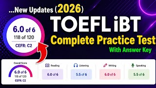 Full TOEFL Mock Test 2026 with answers @TOEFLTUTOR @TSTPrep @TOEFLofficial 