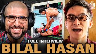 Bilal Hasan Reacts to BLOWING UP After Incredible UFC Debut Month Indonesian Stardom MJ Obsession