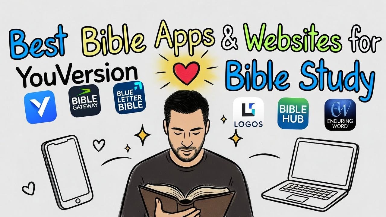 Лучшие приложения и веб-сайты для изучения Библии.