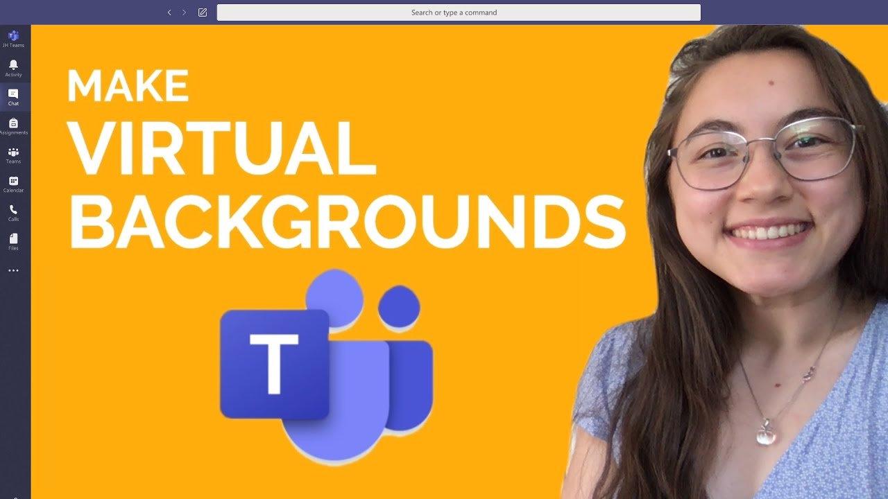 How To Make Virtual Backgrounds For Microsoft Teams Free Youtube