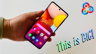 Frankie Tech Vidéos Galaxy A71 Unboxing & Initial Review - Big Screen Beauty!