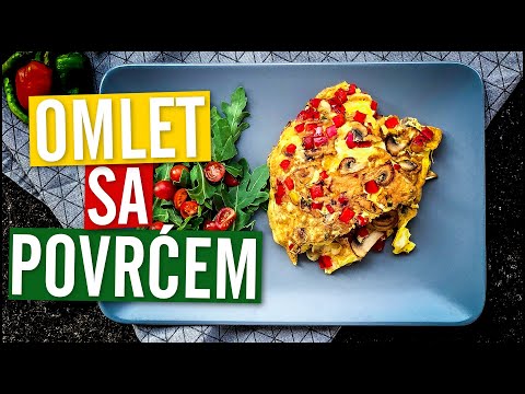 Video: Kako Napraviti Proteinski Omlet Sa Povrćem