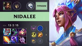 (DP Typhoon) Nidalee Jungle vs Shyvana - EUW Master Patch 26.16