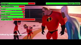 Incredibles 2 2018 Final Battle With Healthbars 34