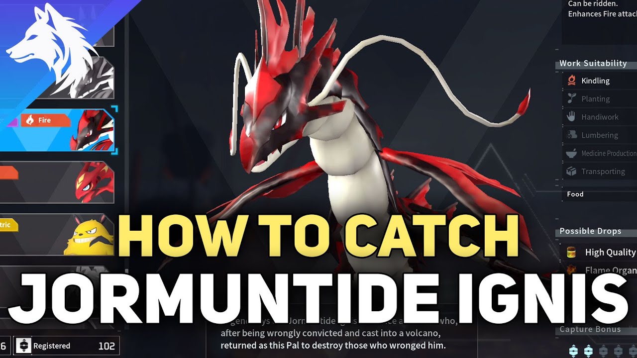 Jormuntide Ignis Location & How To Catch Palworld YouTube