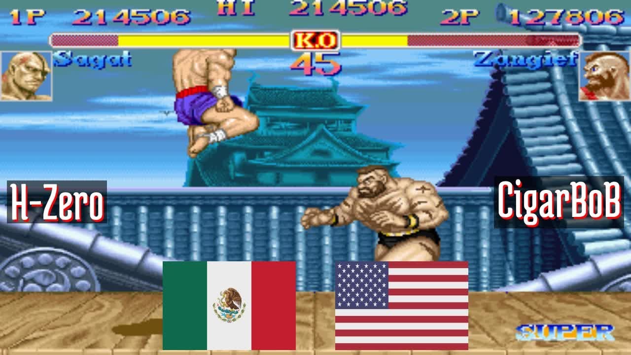 Super Street Fighter II X GMC (FT10) - H-Zero (MX) vs