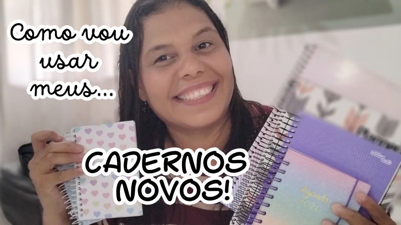 Meus cadernos novos !