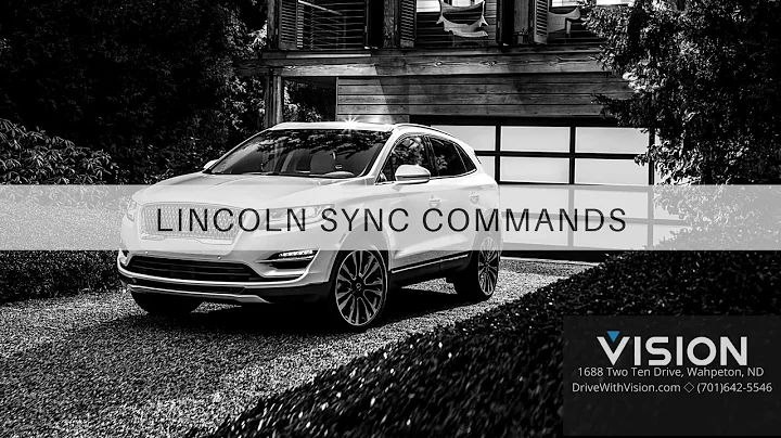 Lincoln Sync Voice Commands