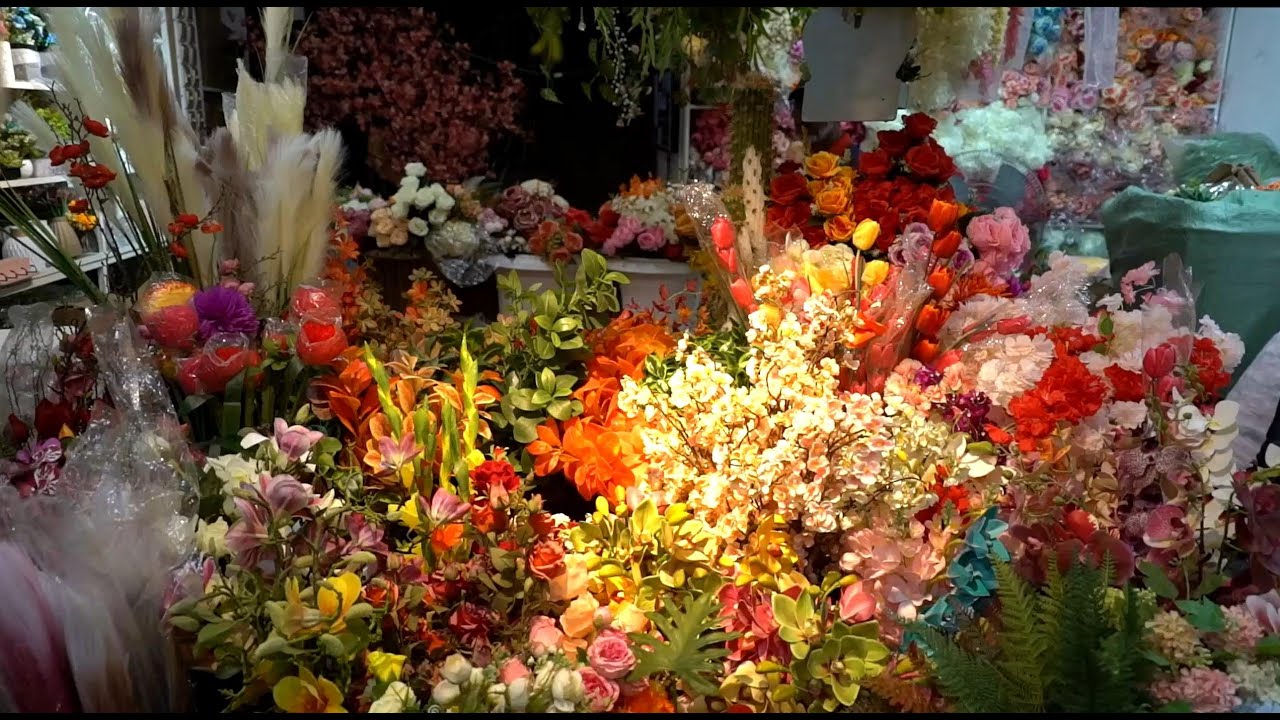 GLOBALink | Chinese-made artificial flowers popular in Bangladesh