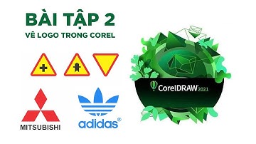 Hướng dẫn vẽ logo | Học CorelDraw 2021