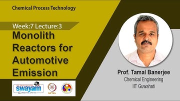 Lec 26: Monolith Reactors for Automotive Emission​