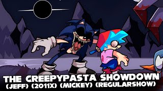 FNF | BEST CREEPYPASTAS IS HERE!! - THE CREEPYPASTA SHOWDOWN | (JEFF) (2011X) (MICKEY) (REGULARSHOW)